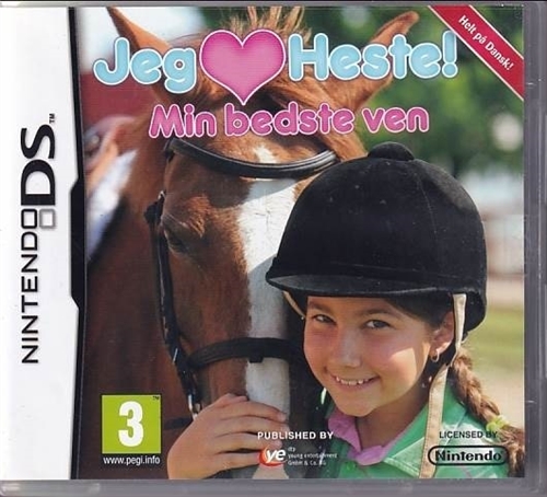 Jeg Elsker Heste - Min bedste ven - Nintendo DS (B Grade) (Genbrug)